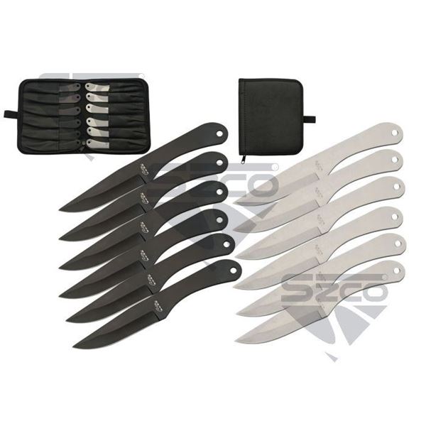 Rite Edge 6" 12 PCS RIVAL THROWING SET