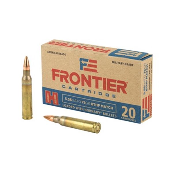 FRONTIER 556NATO 75GR BTHP MTCH - 160 Rounds