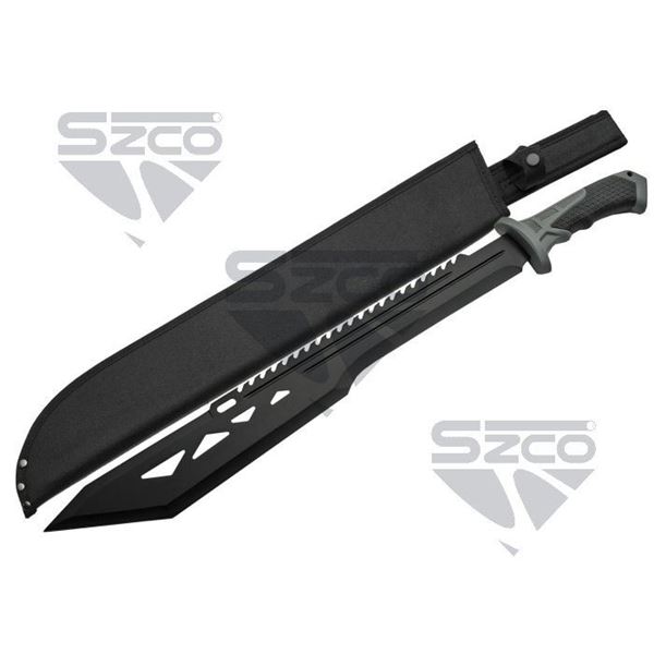 SZCO 25" BLACK MACHO MACHETE