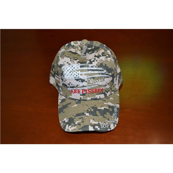 We the People are Pissed Cap - Camo