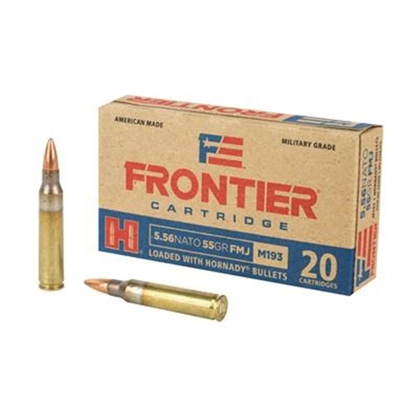 FRONTIER 556NATO 55GR FM193 - 220 Rounds
