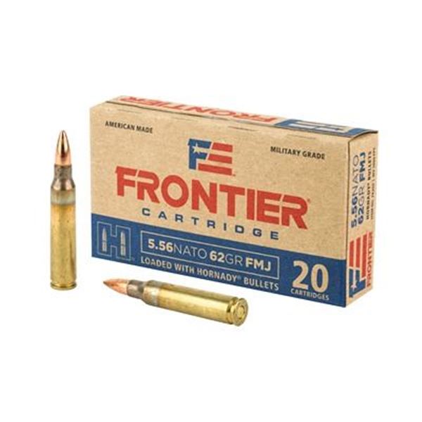 FRONTIER 556NATO 62GR FMJ - 200 Rounds