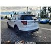 Image 13 : DUNCAN - 2016 FORD EXPLORER, WHITE, 191418 KMS, FOUR WHEEL DRIVE. - DA53977