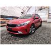 Image 1 : PARKSVILLE - 2018 KIA FORTE LX, RED, 182941 KMS, FRONT WHEEL DRIVE. - D170156
