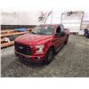 Image 4 : PARKSVILLE - 2017 FORD F150, RED, 314055 KMS, 4X4. - JC21410