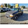 Image 2 : DUNCAN - 2000 FORD RANGER, BLACK, 145252 KMS, REAR WHEEL DRIVE. - DA74130