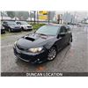 Image 2 : DUNCAN - 2010 SUBARU IMPREZA WRX WAGON, BLACK, 195061 KMS, ALL WHEEL DRIVE. - J811261