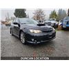 Image 5 : DUNCAN - 2010 SUBARU IMPREZA WRX WAGON, BLACK, 195061 KMS, ALL WHEEL DRIVE. - J811261