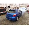 Image 15 : PARKSVILLE - 2009 TOYOTA MATRIX, BLUE, 273680 KMS, FRONT WHEEL DRIVE. - B040319