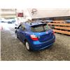 Image 22 : PARKSVILLE - 2009 TOYOTA MATRIX, BLUE, 273680 KMS, FRONT WHEEL DRIVE. - B040319