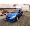 Image 3 : PARKSVILLE - 2009 TOYOTA MATRIX, BLUE, 273680 KMS, FRONT WHEEL DRIVE. - B040319