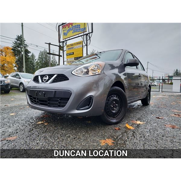 DUNCAN - 2016 NISSAN MICRA, GREY, 180894 KMS, FRONT WHEEL DRIVE. - D252746