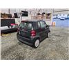 Image 15 : PARKSVILLE - 2009 SMART FORTWO, BLACK, 107051 KMS, REAR WHEEL DRIVE. - D252406