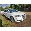 Image 5 : PARKSVILLE - 2007 AUDI A3, WHITE, 235808 KMS, ALL WHEEL DRIVE. - B025486