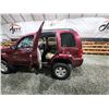 Image 43 : PARKSVILLE - 2002 JEEP LIBERTY, RED, 261573 KMS, 4X4. - B109667