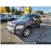 Image 2 : DUNCAN -2007 FORD EXPLORER, BLACK, 215,610 KMS, 4X4. - DA39495