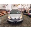 Image 6 : PARKSVILLE - 2007 HONDA CRV EX-L, SILVER, 257278 KMS, FOUR WHEEL DRIVE. - D808667