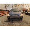 Image 5 : PARKSVILLE - 2006 HYUNDAI TUCSON, BLUE, 288053 KMS, ALL WHEEL DRIVE. - P455417