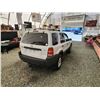 Image 7 : PARKSVILLE - 2006 FORD ESCAPE, WHITE, 258420 KMS, FOUR WHEEL DRIVE. - JC73909