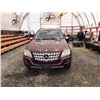 Image 6 : PARKSVILLE - 2009 MERCEDES ML320, RED, 285413 KMS, ALL WHEEL DRIVE. - P525310