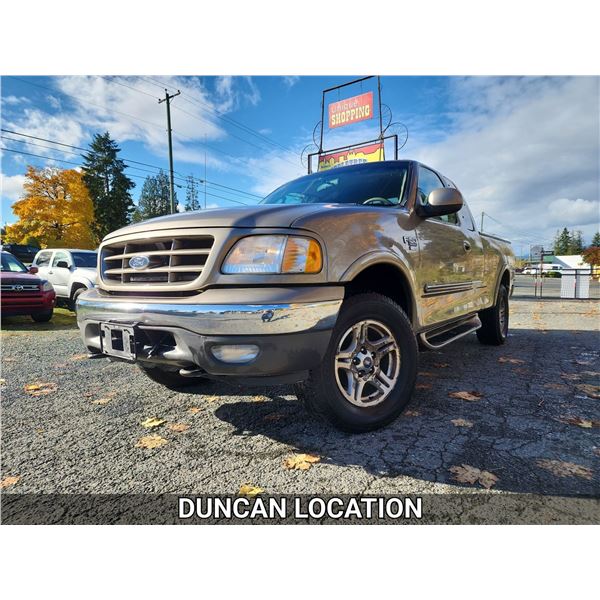 DUNCAN - 2003 FORD F150, BROWN, 139653 KMS, 4X4. - PA91724