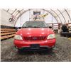 Image 5 : PARKSVILLE - 2002 FORD WINDSTAR, RED, 157454 KMS, FRONT WHEEL DRIVE. - DB72484
