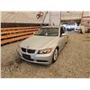 Image 3 : PARKSVILLE - 2006 BMW 323I, SILVER, 203853 KMS, REAR WHEEL DRIVE. - DW29061