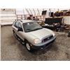 Image 10 : PARKSVILLE - 2002 HYUNDAI SANTA FE, SILVER, 251745 KMS, FRONT WHEEL DRIVE. - D332333