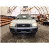 Image 5 : PARKSVILLE - 2002 HYUNDAI SANTA FE, SILVER, 251745 KMS, FRONT WHEEL DRIVE. - D332333