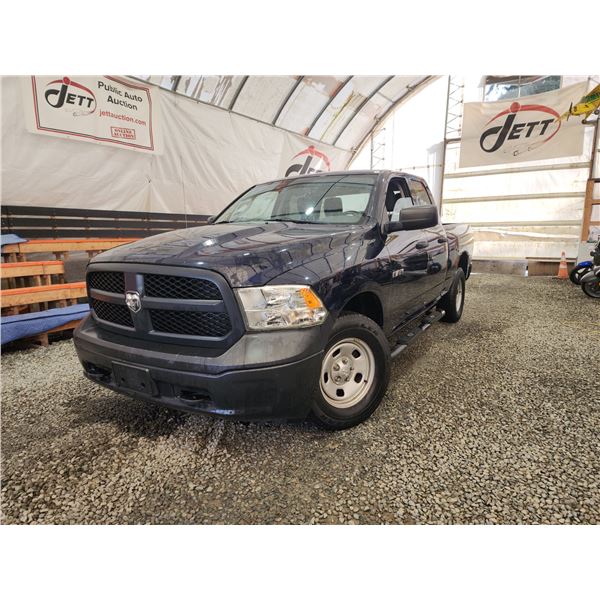 PARKSVILLE - 2013 RAM 1500, BLUE, 44689 KMS, 4X4. - P604803