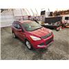 Image 10 : PARKSVILLE - 2015 FORD ESCAPE, RED, 203406 KMS, FOUR WHEEL DRIVE. - BC83179