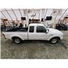 Image 12 : PARKSVILLE - 2008 FORD RANGER, WHITE, 165242 KMS, REAR WHEEL DRIVE. - BA55308