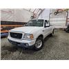 Image 1 : PARKSVILLE - 2008 FORD RANGER, WHITE, 165242 KMS, REAR WHEEL DRIVE. - BA55308
