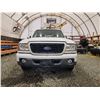 Image 5 : PARKSVILLE - 2008 FORD RANGER, WHITE, 165242 KMS, REAR WHEEL DRIVE. - BA55308