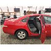 Image 40 : PARKSVILLE - 2007 CHEVY IMPALA, RED, 249653 KMS, FRONT WHEEL DRIVE. - B392002