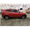 Image 11 : PARKSVILLE - 2016 HYUNDAI SANTA FE, RED, 157708 KMS, ALL WHEEL DRIVE. - J357356