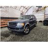 Image 1 : PARKSVILLE - 2002 FORD EXPLORER, BLUE, 300419 KMS, FOUR WHEEL DRIVE. - DC19125