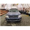 Image 6 : PARKSVILLE - 2002 FORD EXPLORER, BLUE, 300419 KMS, FOUR WHEEL DRIVE. - DC19125