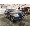 Image 8 : PARKSVILLE - 2002 FORD EXPLORER, BLUE, 300419 KMS, FOUR WHEEL DRIVE. - DC19125