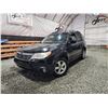 Image 1 : PARKSVILLE - 2010 SUBARU FORESTER, BLACK, 264375 KMS, ALL WHEEL DRIVE. - B732381