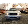 Image 5 : PARKSVILLE - 2004 HYUNDAI SONATA, SILVER, 291270 KMS, FRONT WHEEL DRIVE. NO RESERVE. - D089329