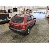 Image 16 : PARKSVILLE - 2009 HYUNDAI TUCSON, RED, 326904 KMS, ALL WHEEL DRIVE. - D167900