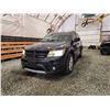 Image 2 : PARKSVILLE - 2013 DODGE JOURNEY RT, BLACK, 209535 KMS, ALL WHEEL DRIVE. - D549350
