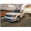 Image 1 : PARKSVILLE - 2015 FORD FLEX, WHITE, 150267 KMS, FRONT WHEEL DRIVE. - DA08580