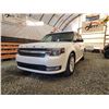 Image 2 : PARKSVILLE - 2015 FORD FLEX, WHITE, 150267 KMS, FRONT WHEEL DRIVE. - DA08580