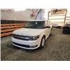 Image 3 : PARKSVILLE - 2015 FORD FLEX, WHITE, 150267 KMS, FRONT WHEEL DRIVE. - DA08580