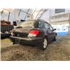 Image 14 : PARKSVILLE - 2005 SUBARU IMPREZA, BLACK, 277420 KMS, ALL WHEEL DRIVE. - B802269