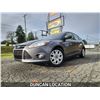 Image 1 : DUNCAN - 2012 FORD FOCUS, GRAY, 147838 KMS, FRONT WHEEL DRIVE. - J110001