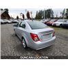 Image 14 : DUNCAN - 2014 CHEVROLET SONIC, SILVER, 147541 KMS, FRONT WHEEL DRIVE. - D166949