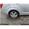 Image 23 : DUNCAN - 2014 CHEVROLET SONIC, SILVER, 147541 KMS, FRONT WHEEL DRIVE. - D166949
